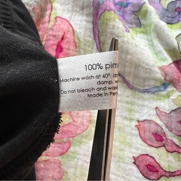 Eskandar Pima Cotton Pull On Wide Leg Pants Size O Fits a L - Picture 5 of 7